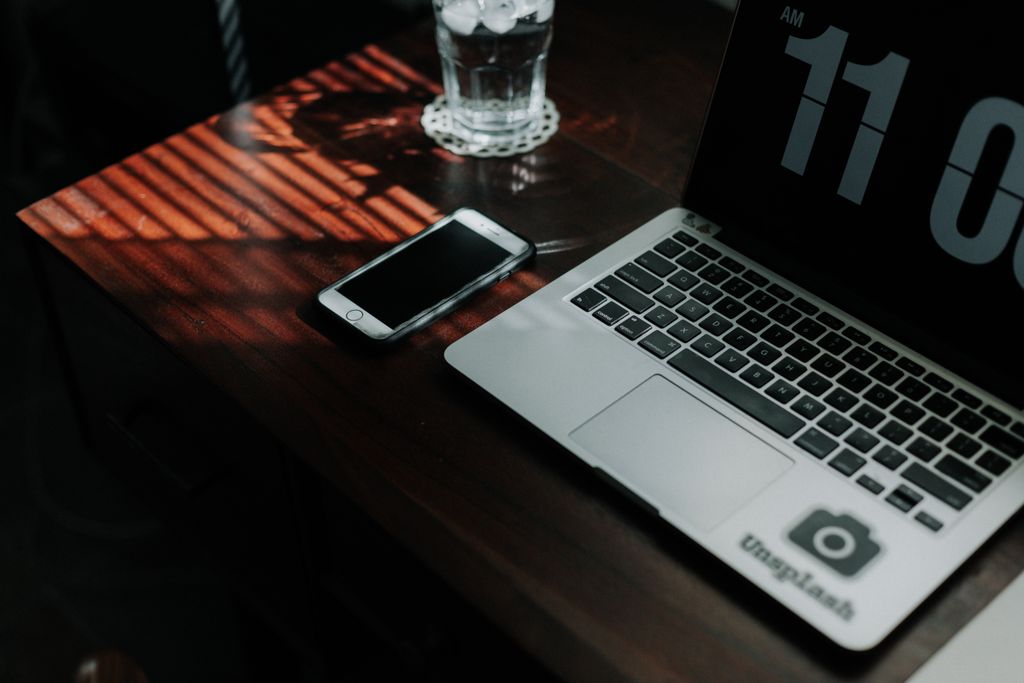 Mobile first design - website on a mobile phone