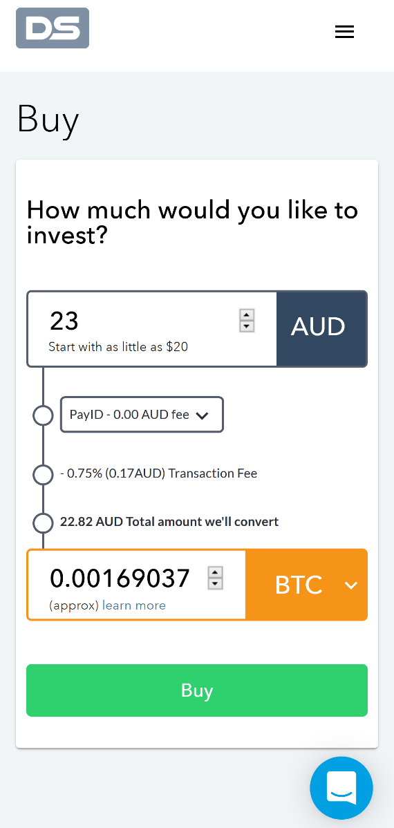 Digital Surge mobile app view